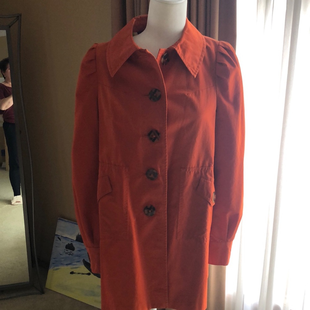 Anthropologie trench coat